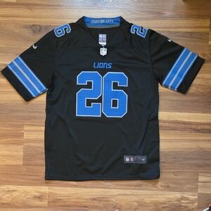 Nike Alternate Detroit Lions #26 Gibbs Jersey. Size Large. NWOT.